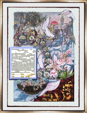 Ketubah 10 the tribes - ����� 10 ������